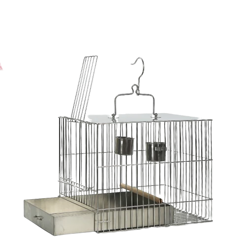 Cage Perroquet<br> Porte Coulissante