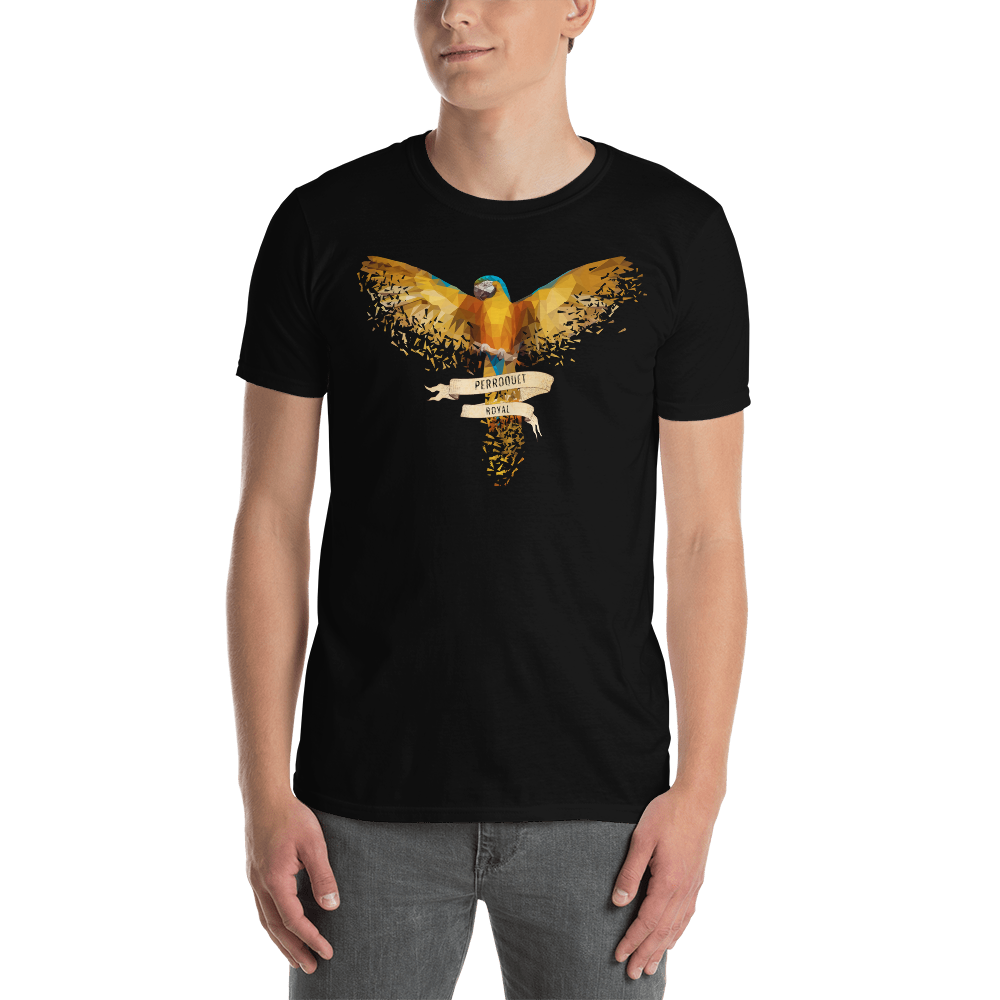 T-shirt Perroquet Royal
