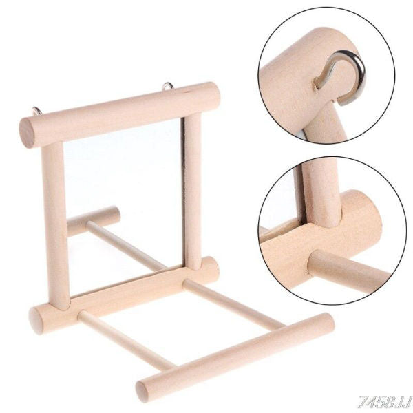 Perchoir Perroquet<br> Miroir