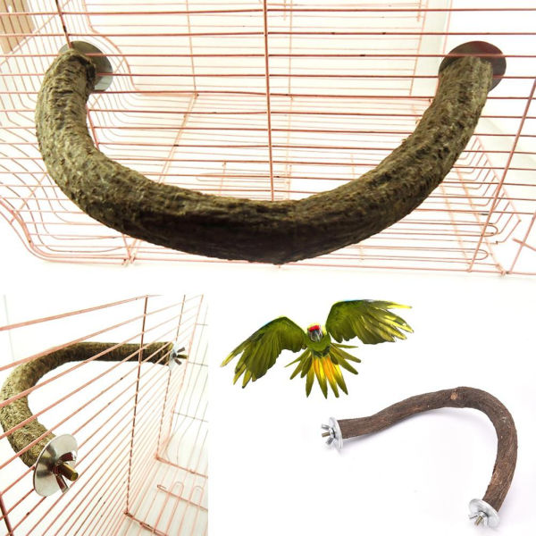 Perchoir Perroquet<br> Bâton de Bois