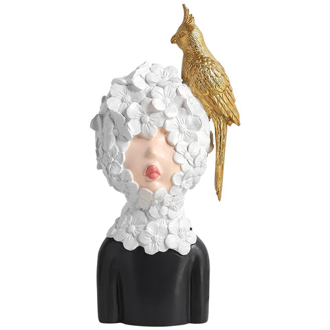 Statue perroquet design