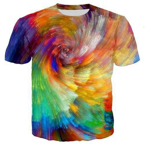 T-Shirt Multicolore | Perroquet-Royal