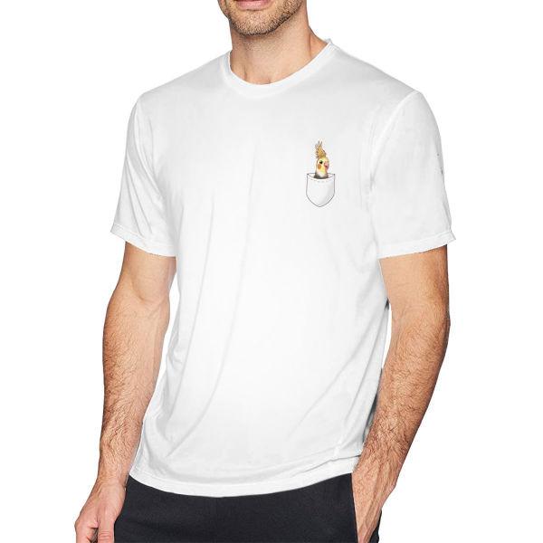 T-Shirt Perroquet Poche Calopsitte | Perroquet-Royal