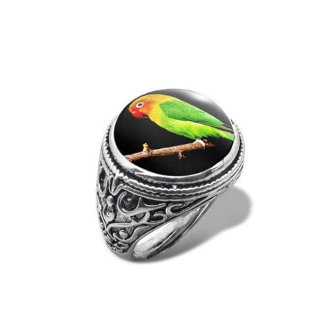 Bague Perroquet<br> Youyou du Sénégal