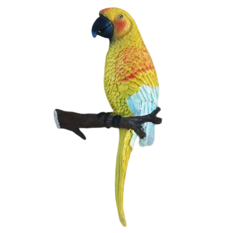 Statue Perroquet<br> Franck sur sa Branche